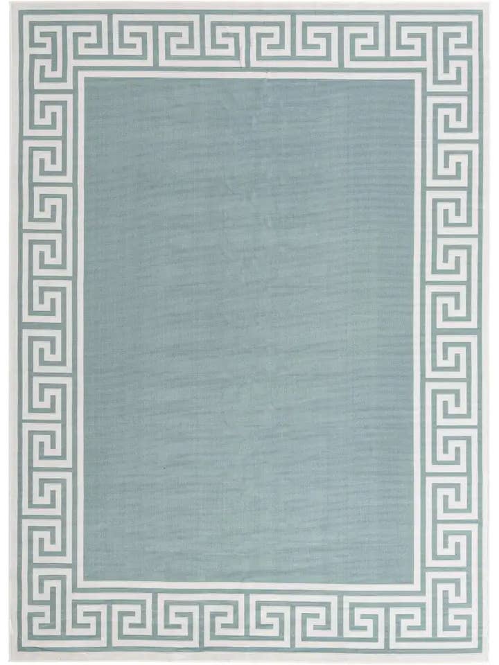 Contemporary outdoor coastal caye rug for wholesale by Rug Mart