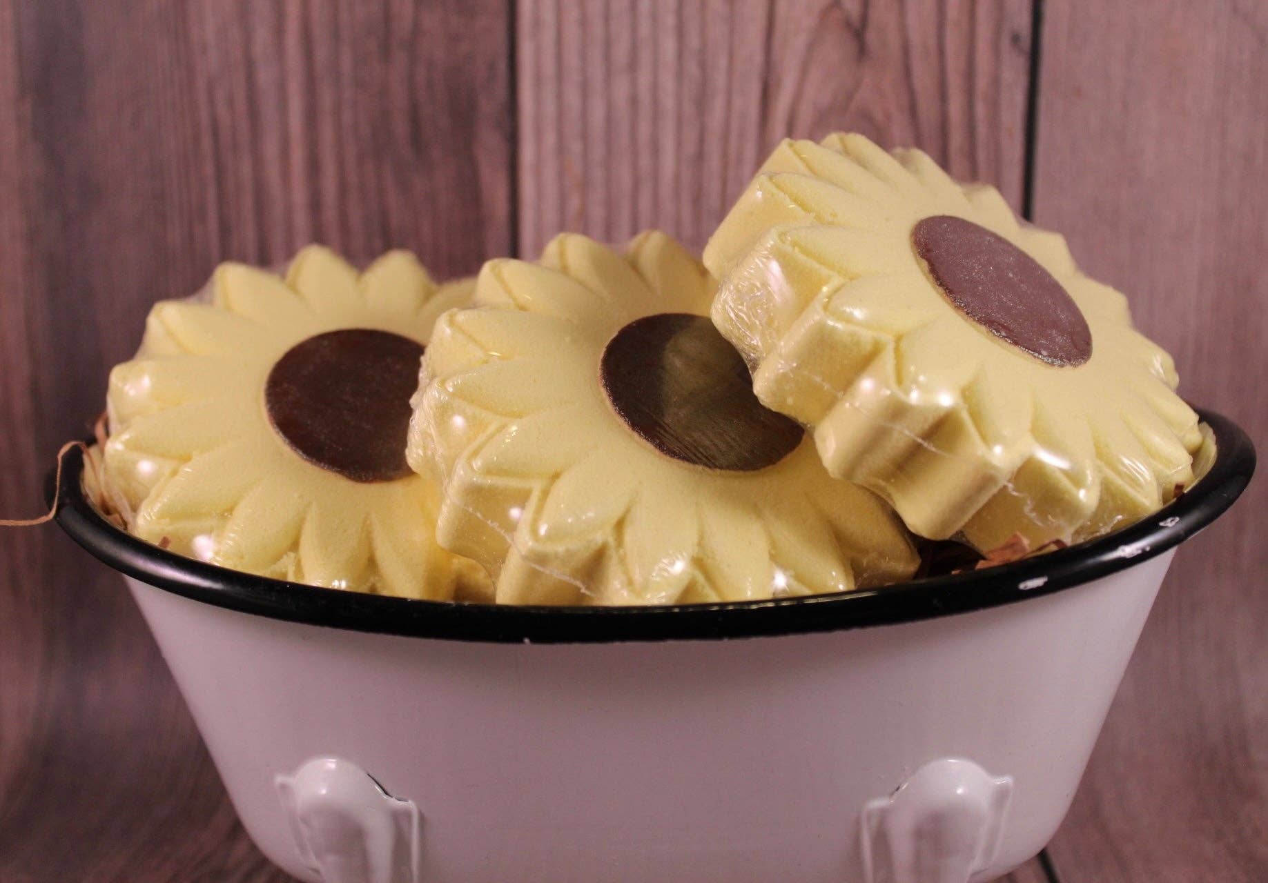 Wicked Bubbles LLC - Wholesale Bath Bomb/Fizz - Sunflower Bath bomb - 3.5 oz - Sunflower Scent9