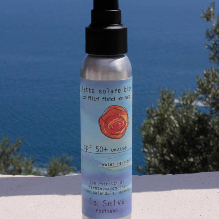 La Selva Positano Cosmetici Naturali - Wholesale Sunscreen - Organic sun milk 50+ SPF1