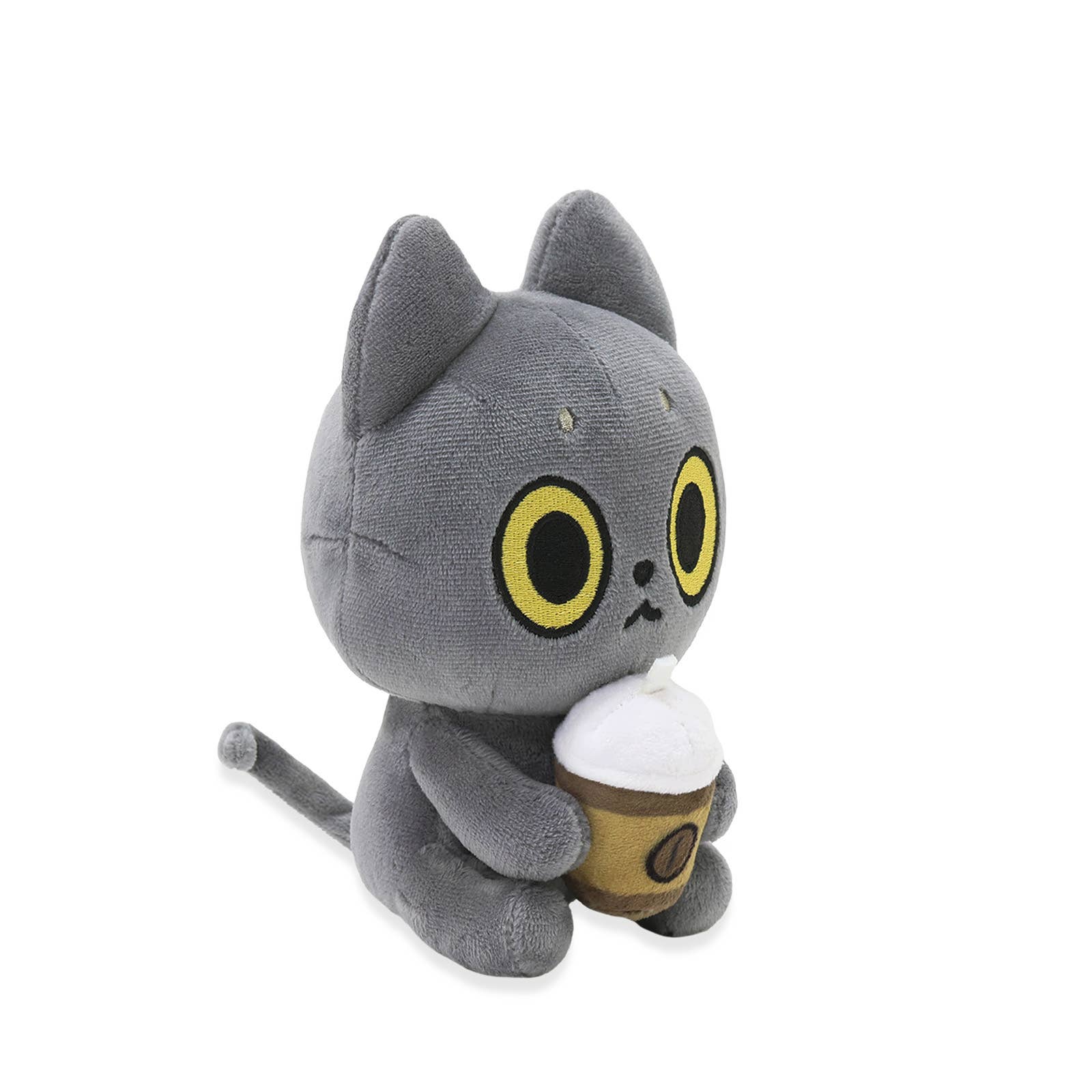 BCZShop - Wholesale Stuffed/Plush Toy - Kids & Baby - Hakongee - Coffee Small Plush Sitting (Angry Cat)1