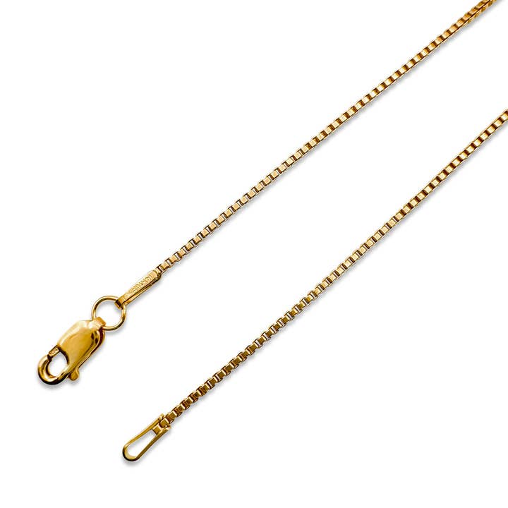1mm Box Chain for wholesale by Love Dria