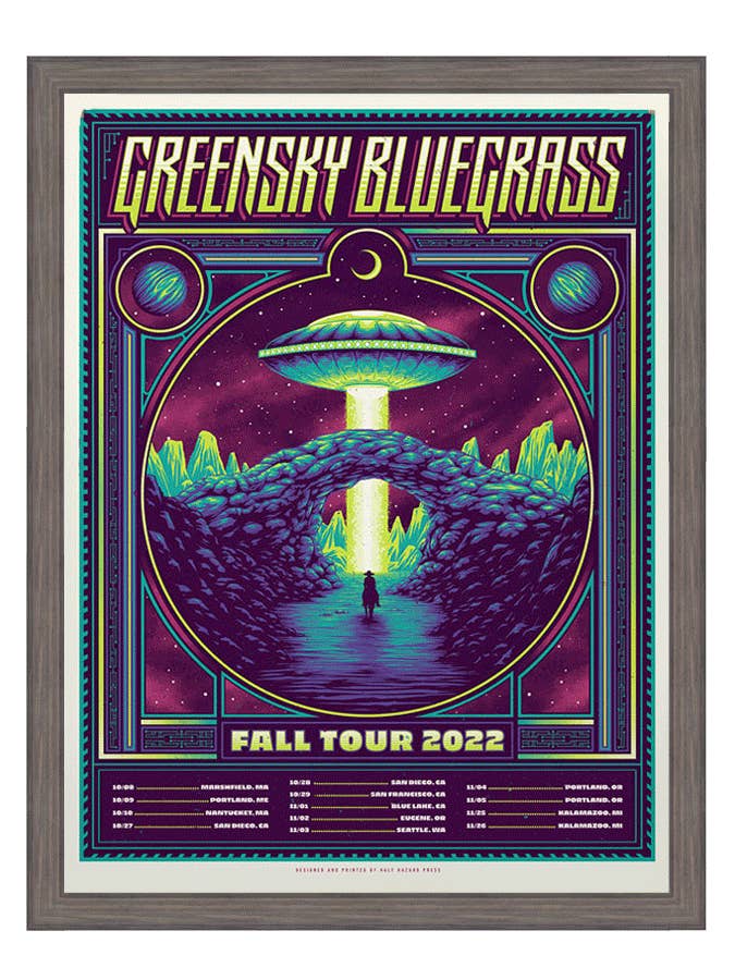 Greensky Bluegrass | Fall '22 for wholesale by Half Hazard Press