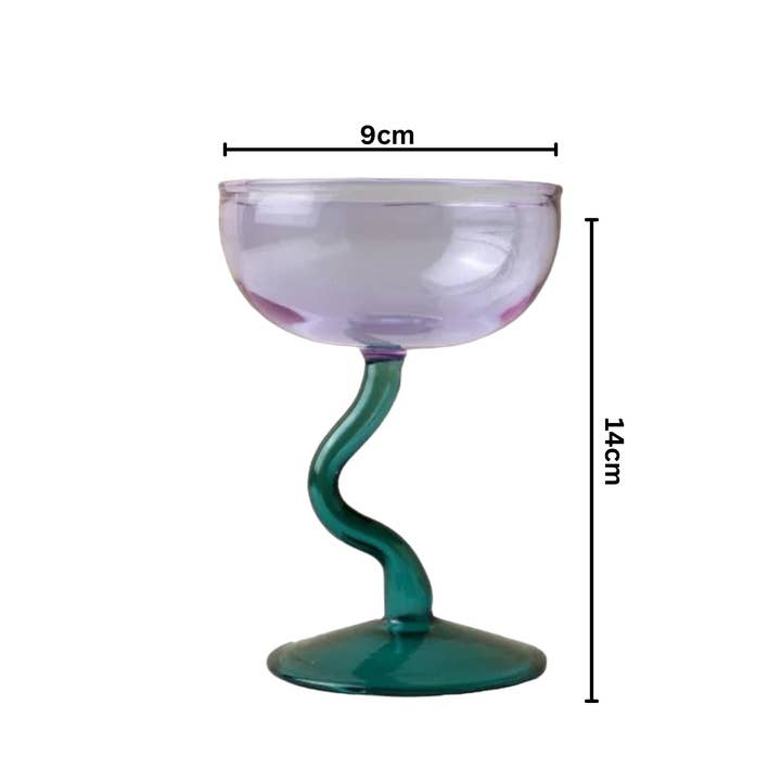 IVORE.GROUP (We cover All Import duty) - Wholesale Cocktail/Liquor Glass - Candy Color Dessert Glass Cup