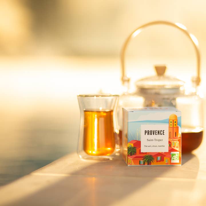 Odyssey - Wholesale Health/Detox Tea - SAINT-TROPEZ - Green Tea, Lemon & Mint - Tea from Provence4