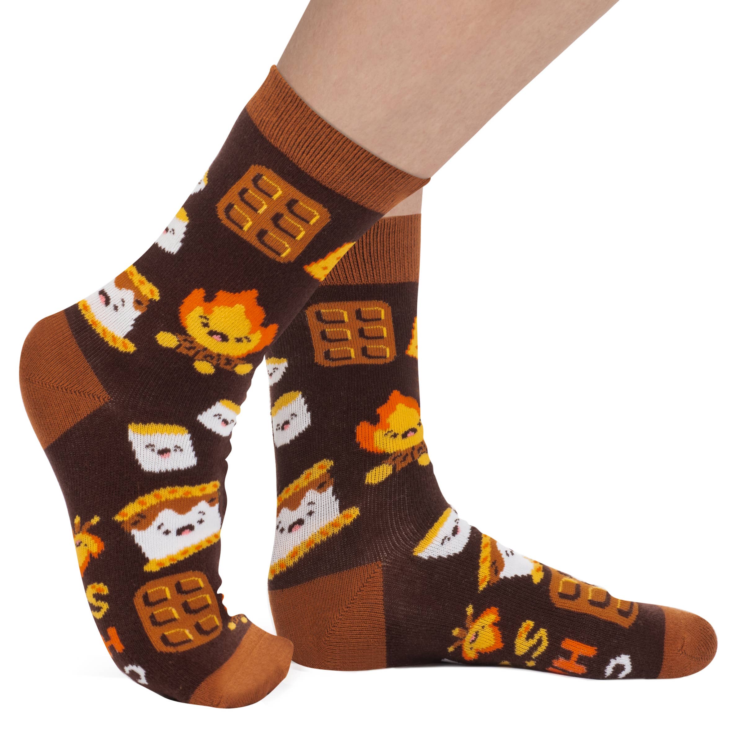 Lavley – wholesale Socks – Child – Campers Have S'more Fun (Kids) Socks4