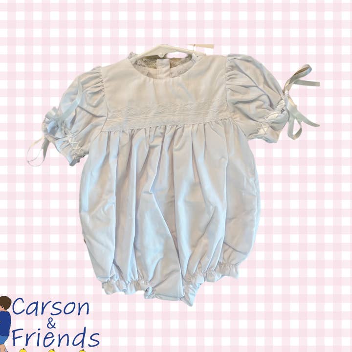 Carson & Friends - Wholesale Bodysuit (Non-Footed) - Baby - Carson and Friends White Heirloom Bubble0
