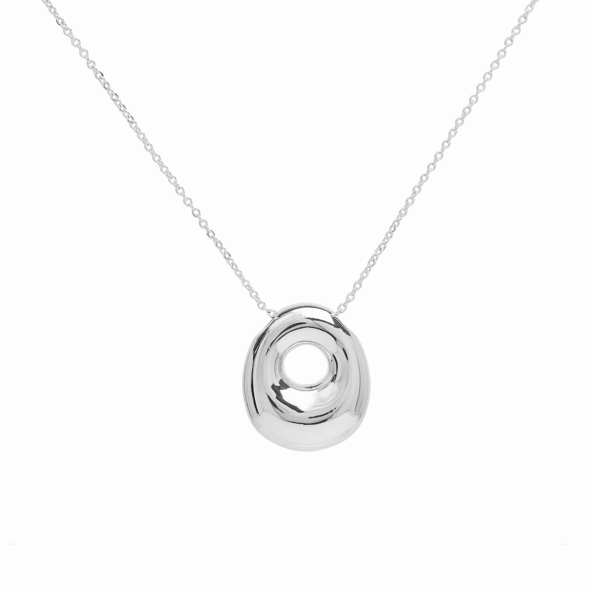 Savvy Bling – wholesale Pendant/charm necklace – Initial Waterdrop 18K Gold Necklace20