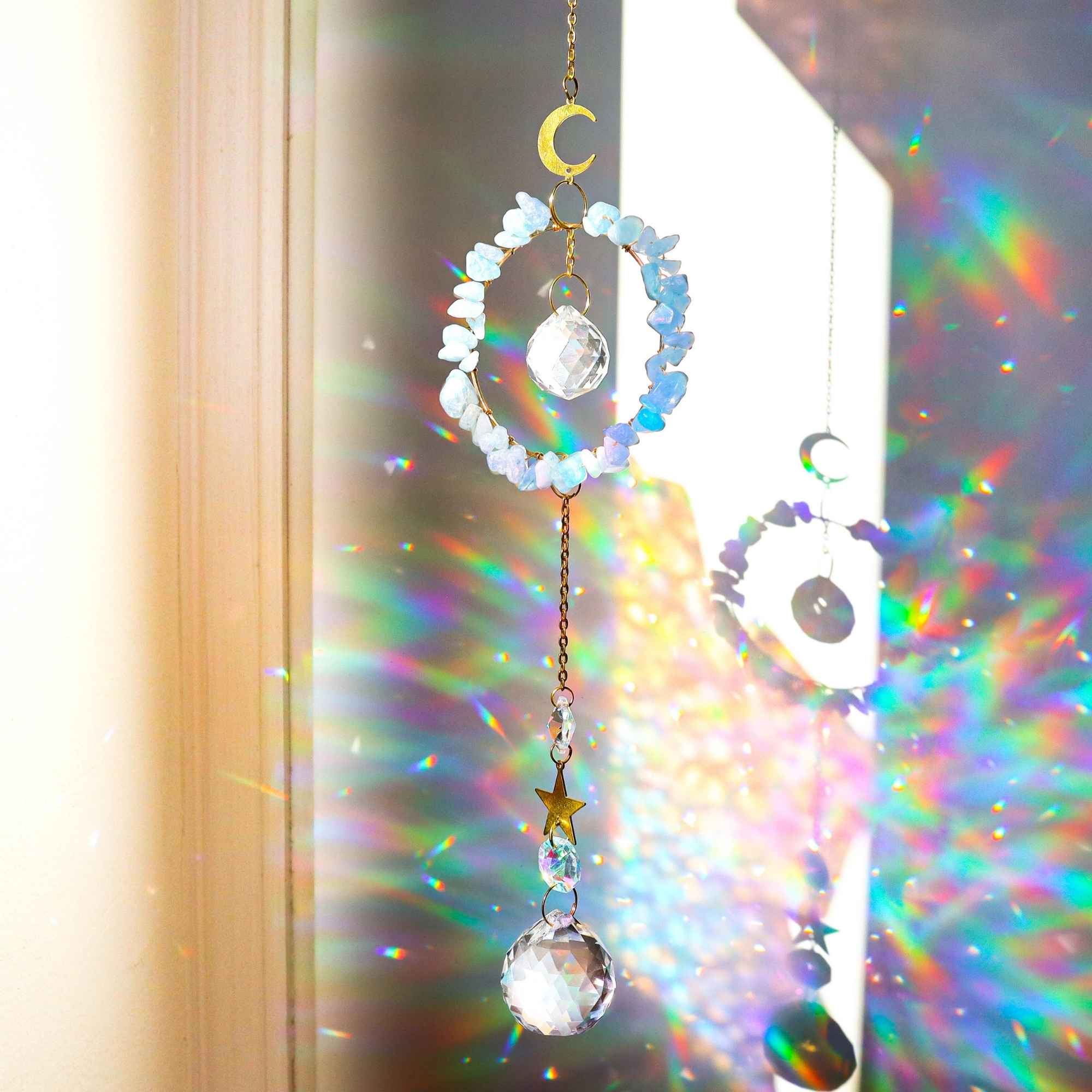 LilAryenne | Jewelry & Suncatchers (Import Fees Covered) - Wholesale Suncatcher - Gemstone Suncatcher – Spiritual Crystal Decor5
