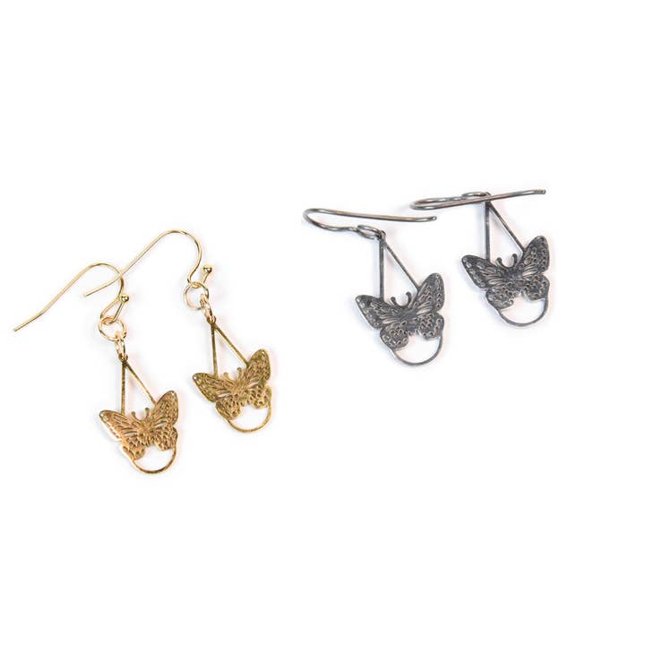 Butterfly Earrings Wholesale for wholesale by Jenson Natural Jewelry