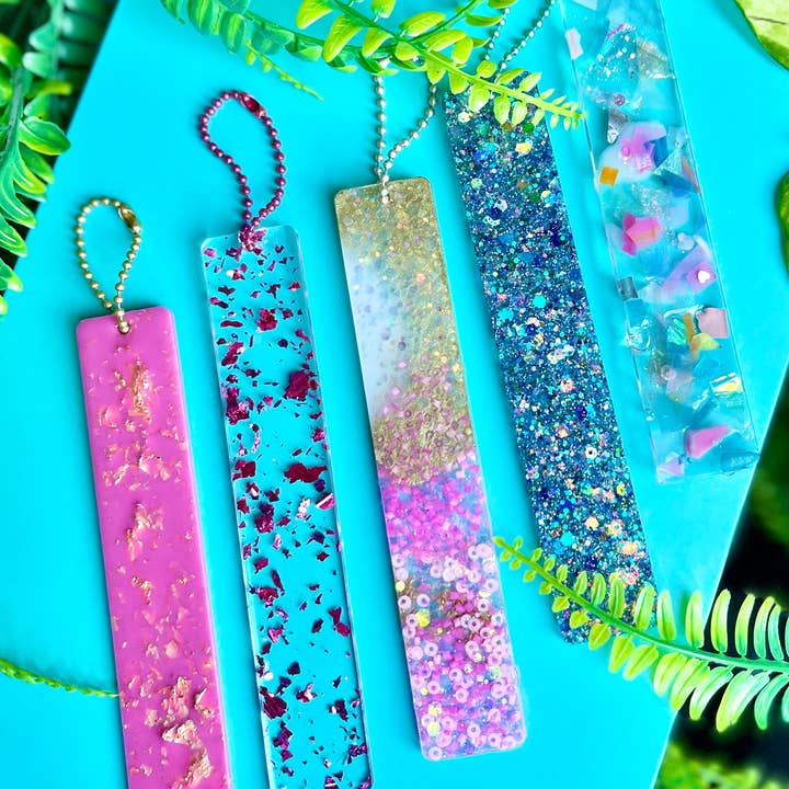 Prescription Resin - Wholesale Bookmark - RESIN BOOKMARK | GIFT SHOP | x 6 MIXED ASSORTMENT