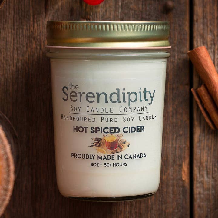 Cidre épicé chaud pour la vente par Serendipity Soy Candles