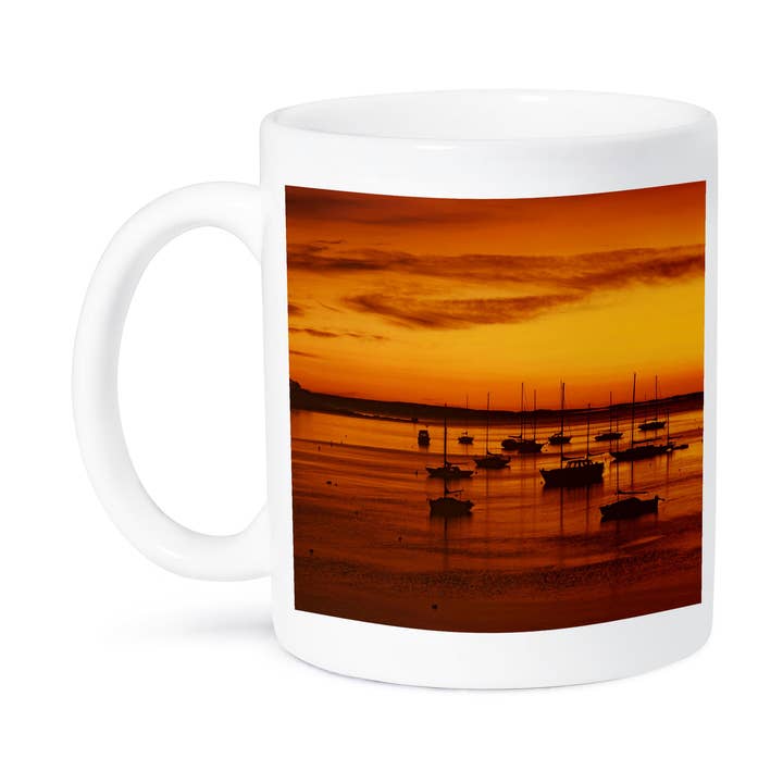 3dRose - Wholesale Coffee Mug - 3dRose, Maine, Camden. Sailboats at sunrise in harbor - US20 BJA0005 - Jaynes Gallery, Mug8
