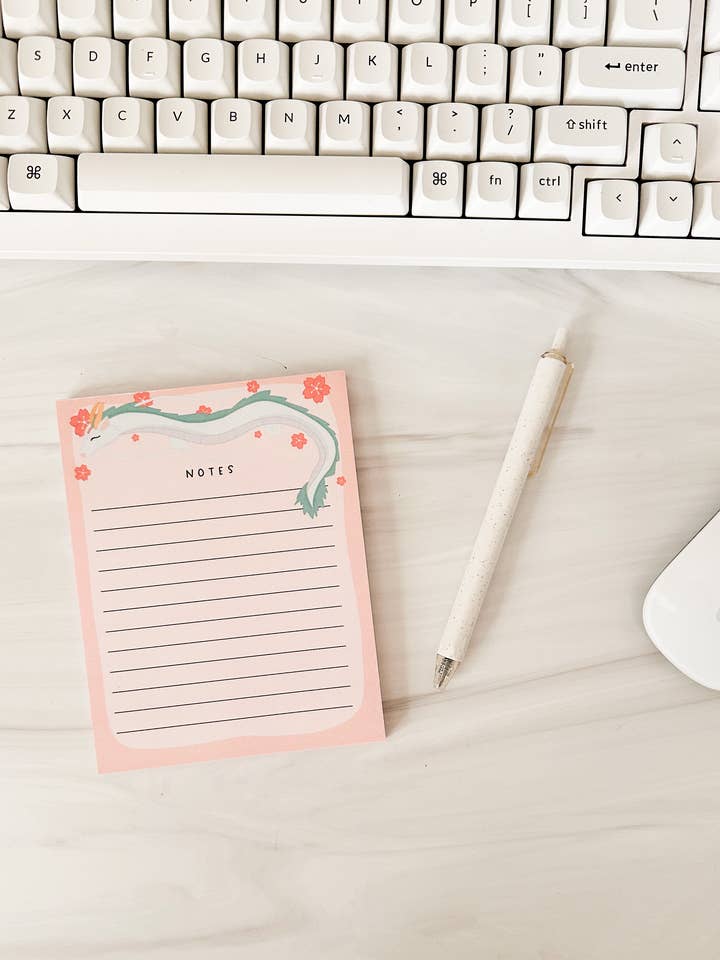 Haku Cherry Blossoms Notepad for wholesale by The Good Teacher Co