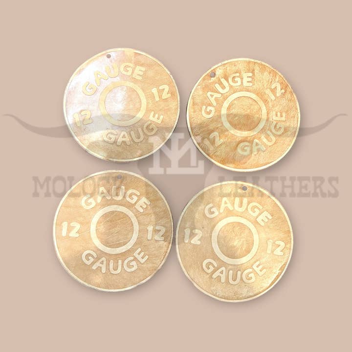 Molock Leathers, LLC - Wholesale Car Freshener - Unisex - 12 Gauge Leather Fresh Hide