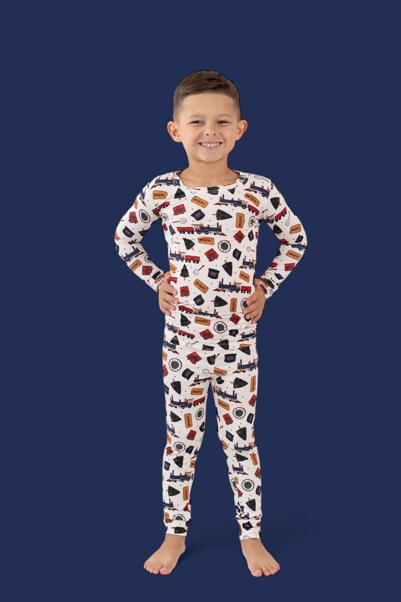 Dream Big Little Co. - Wholesale Sleepwear Set - Kids - POLAR MAGIC EXPRESS DREAM SET3