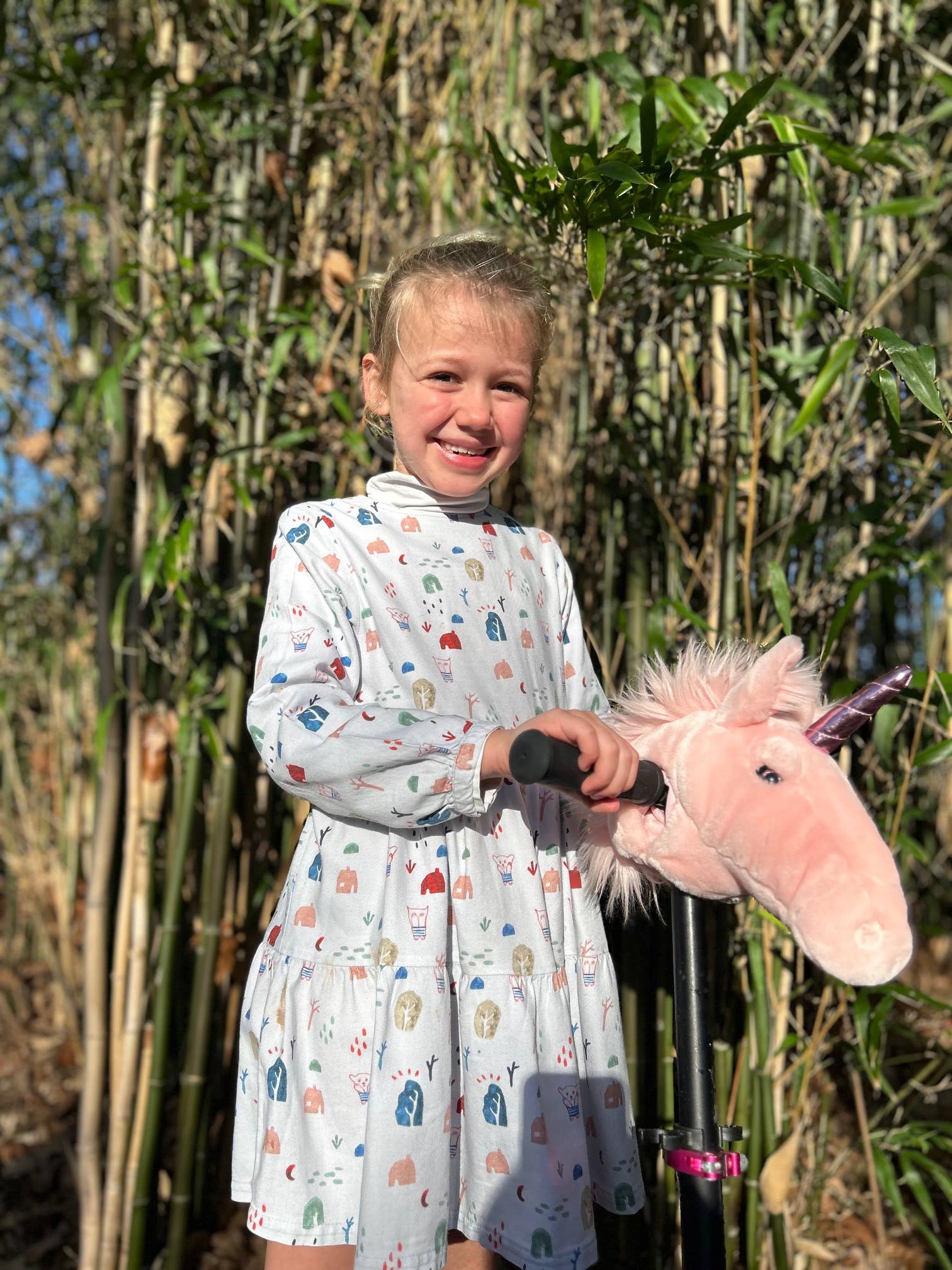 WILD & SOFT - Wholesale Bike/Scooter - Kids - Pink Unicorn Head Accessory for Kids' Bike/Scooter4