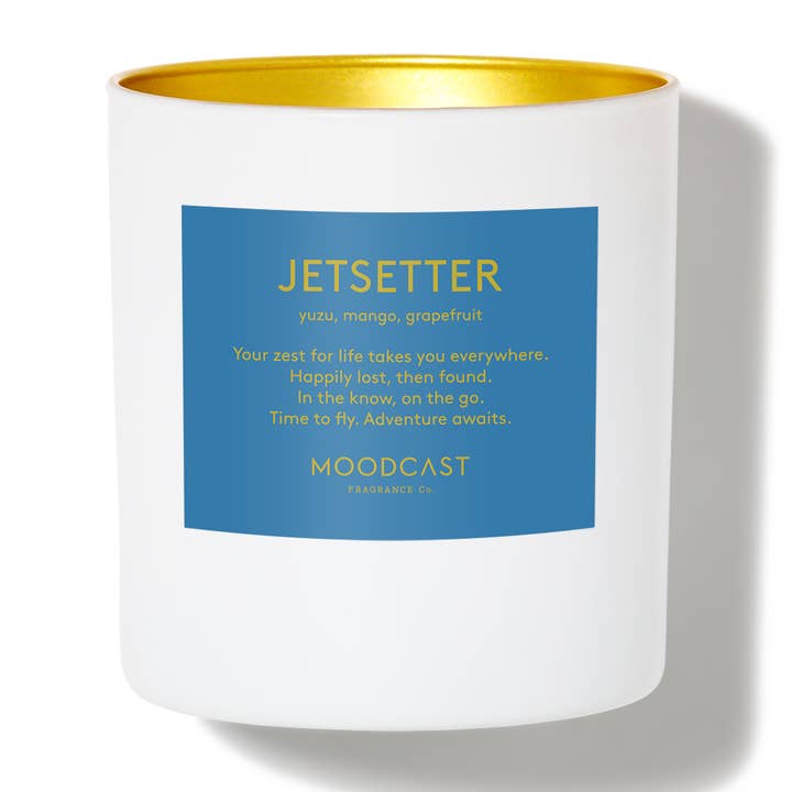 Vela de Cera de Coco - Persona - Trotamundos - Tarro de Vidrio de 8 oz para venta al por mayor de Moodcast Fragrance Co.