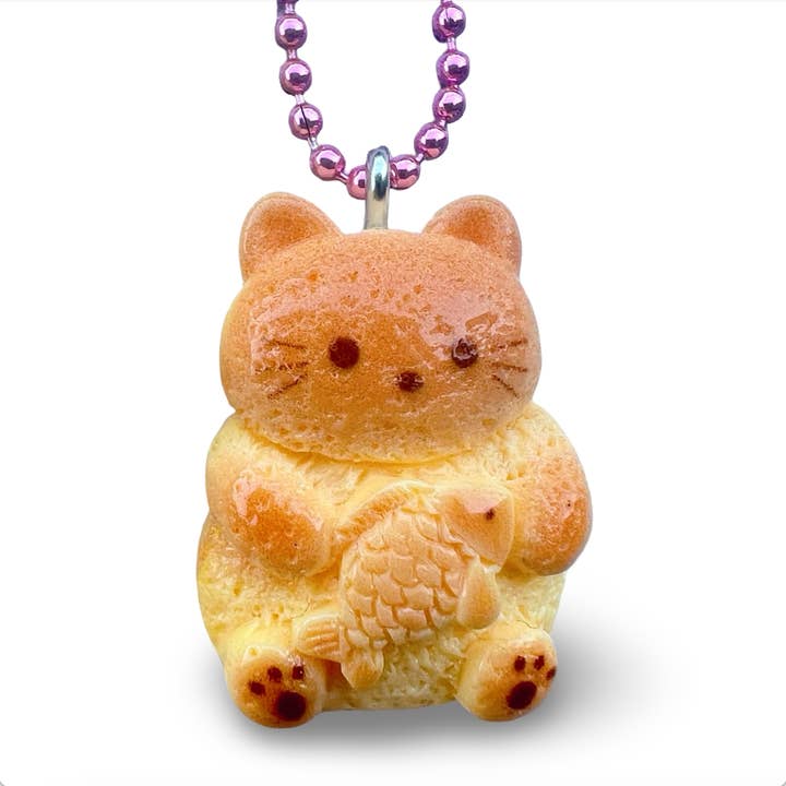 Pop Cutie Accessories & Gifts - Wholesale Kids necklace – Kids - Bread Pet Necklace I Charm Necklace I Handmade Necklace Cafe2