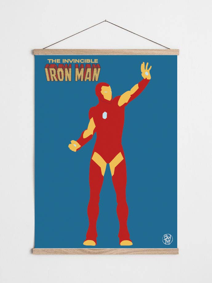 Display Iron Man Fan Art for wholesale by Love Paper