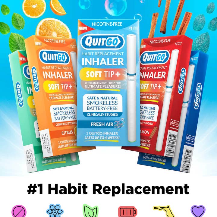 QuitGo - Wholesale Oral Supplement/Vitamin - QuitGo® Flavored Air – Citrus3