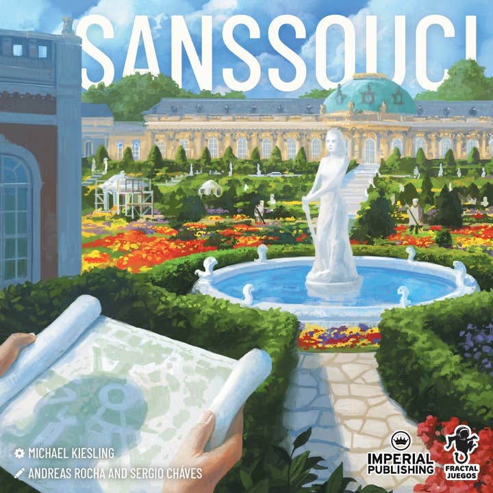 Mayday Games - Wholesale Board Game - Sanssouci 2-4 Player Board Game by Michael Kiesling