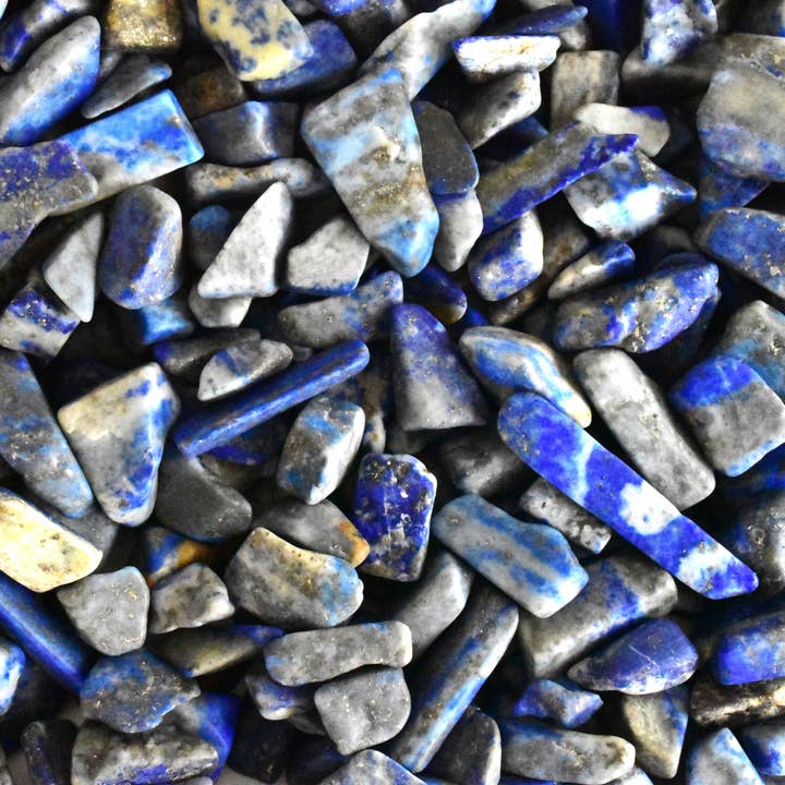 Soothing Crystals - Wholesale Spiritual Stone/Crystal - 100g Healing Gemstone Chips | Lapis Lazuli | Raw Chips2