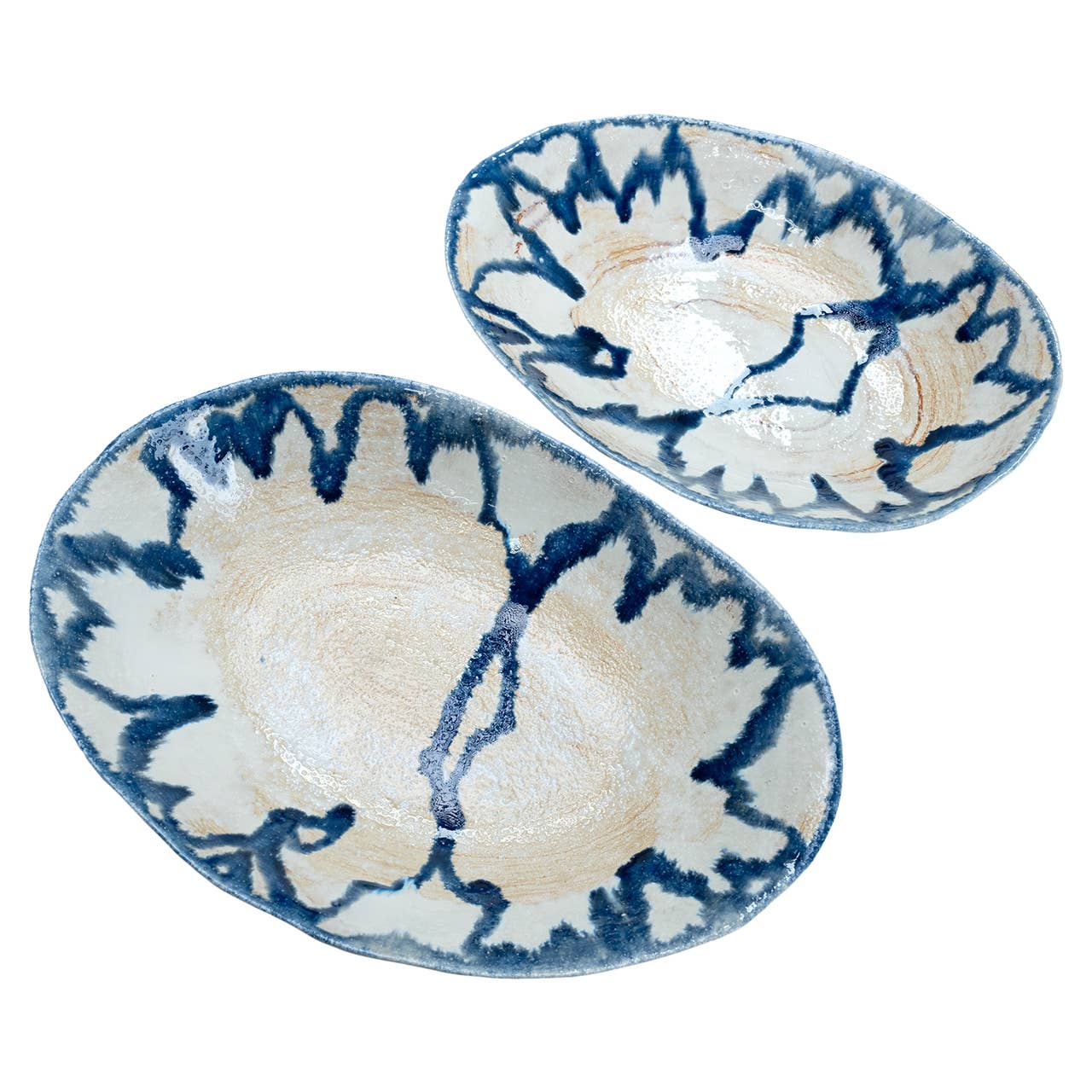 Kavana Decor by The Import Collection - Wholesale Decorative Plate/Dish/Bowl - Demario Bowls -Set 22