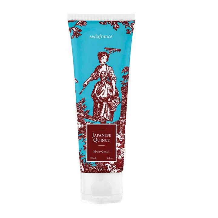 Japanese Quince Classic Toile Hand Cream for wholesale by Seda France Candles