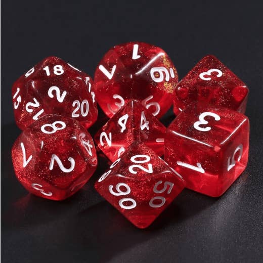 Foam Brain Games - Wholesale Dice - Rabbit's Eye RPG Dice Set