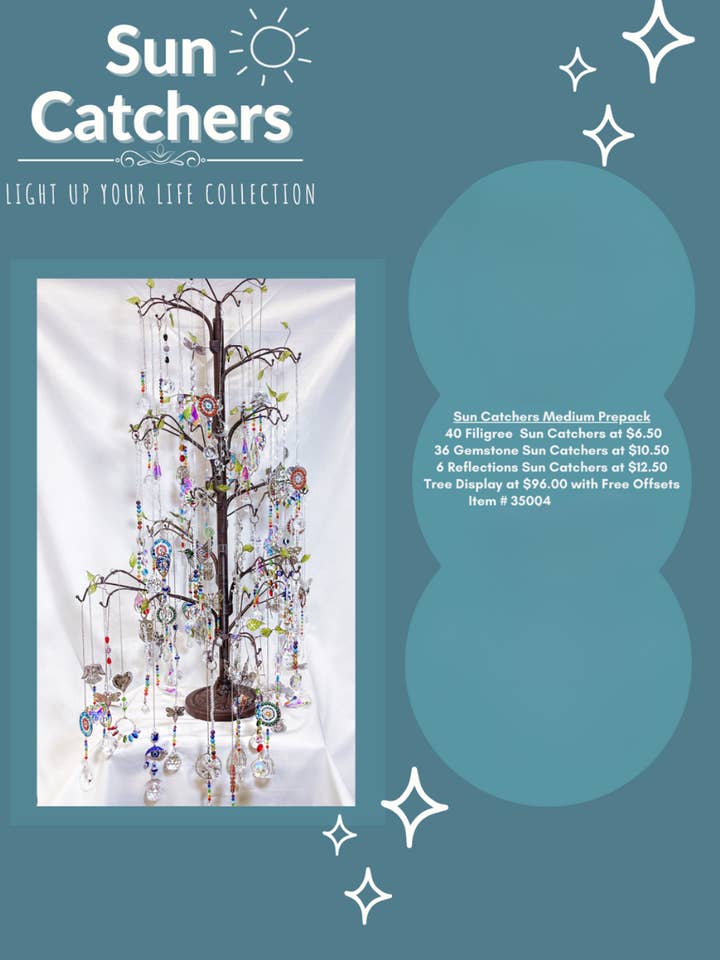 Sun Catchers / Medium Prepack for wholesale by Serenity + Sol