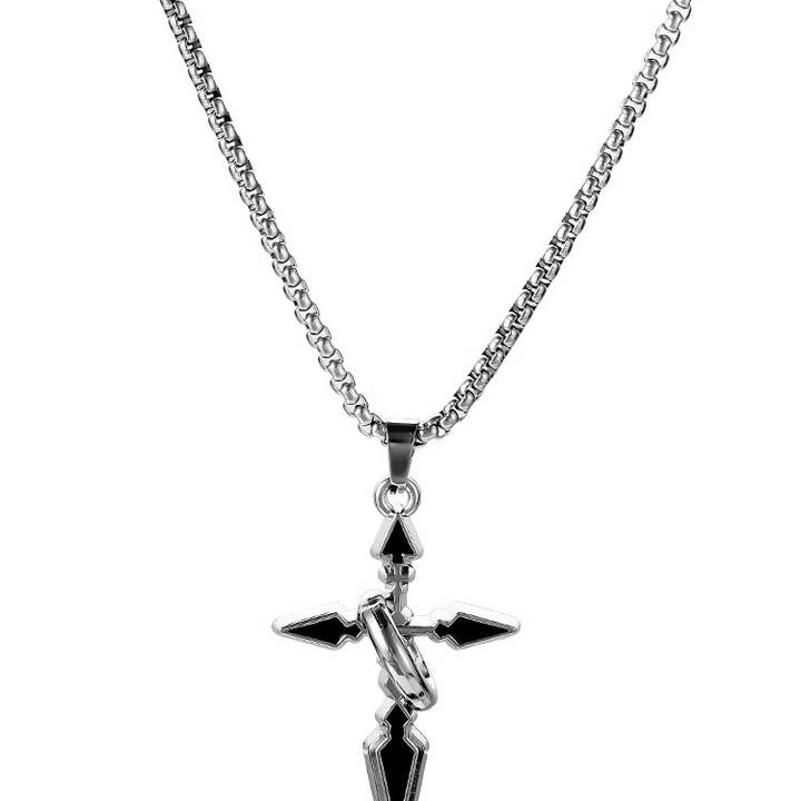 Designer Cross Necklace in Silver - Jewelry for all for wholesale by Gemscape UK