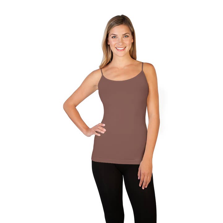 Skinnytees – Top interior – Mulher por atacado – Cami básico58