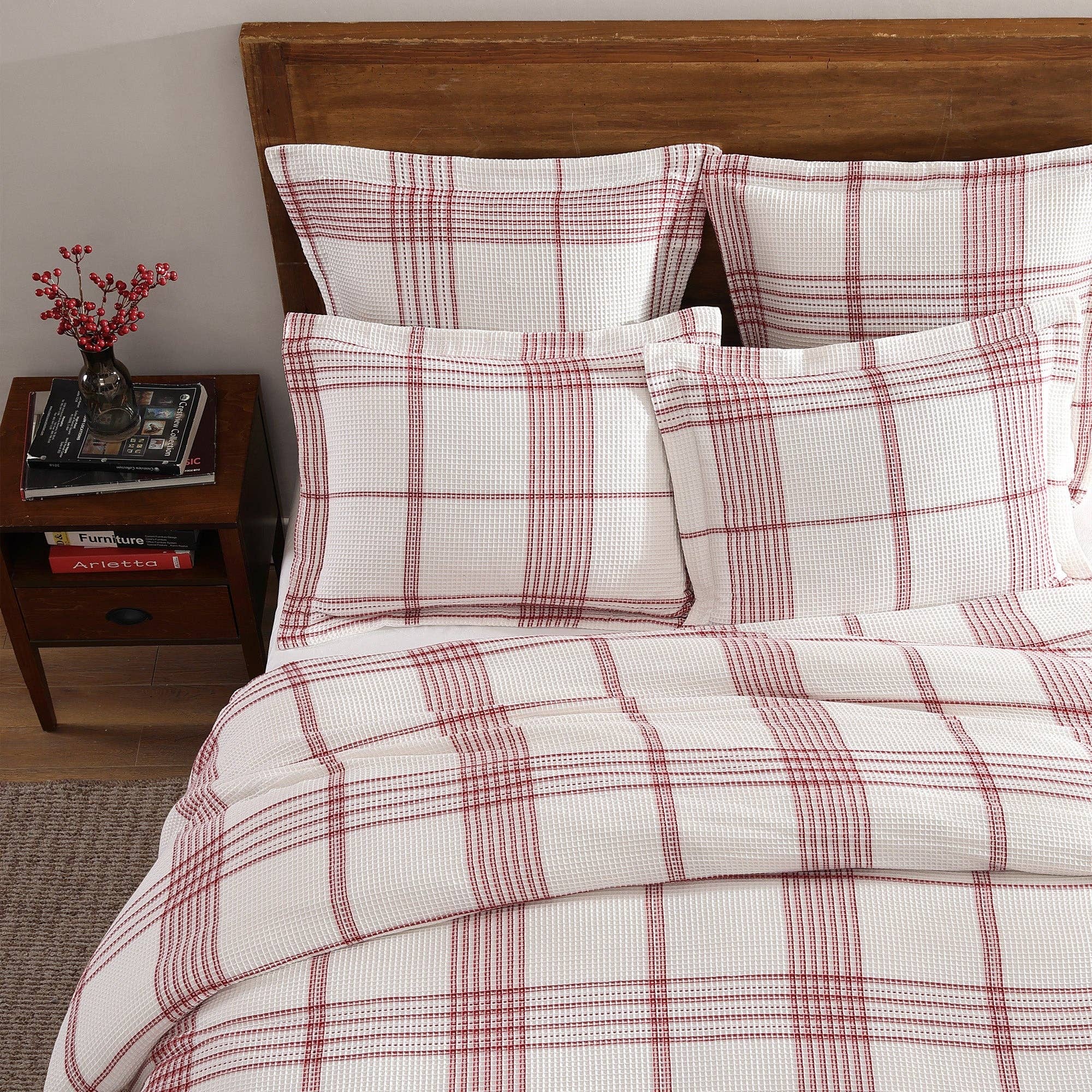 Levtex Home - Wholesale Beddengoedset - Wafelpatroon Dekbedovertrek/Comforterset2