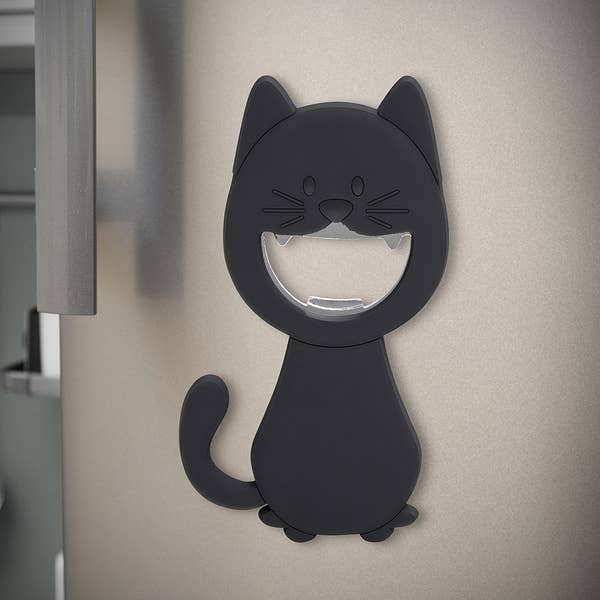 Balvi - Wholesale Bottle/Wine Opener - Bottle Opener, Katy, Magnetic, Grey, PVC1