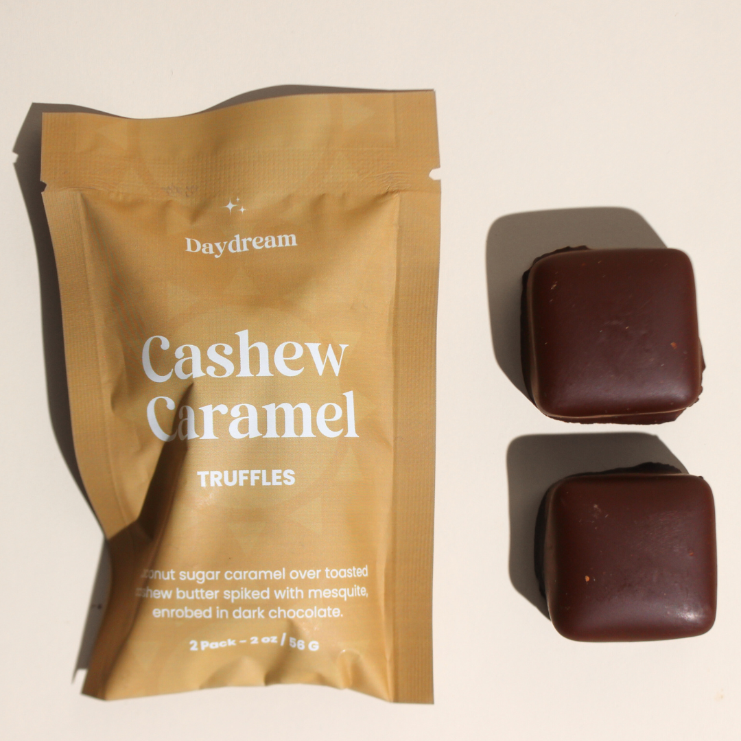 Daydream - Wholesale Chocolate Covered Sweets - Cashew Butter Caramel Truffle1