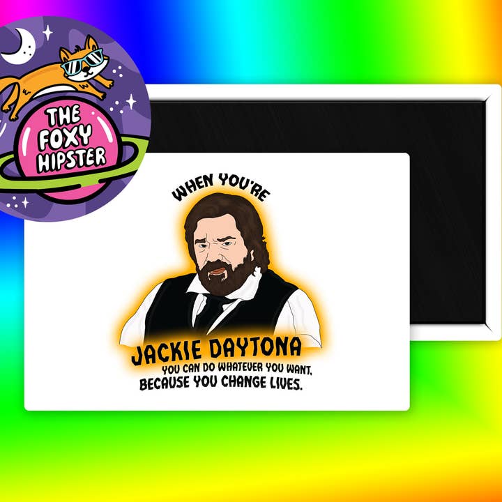 Jackie Daytona Laszlo What We Do in The Shadows Magnet for wholesale by The Foxy Hipster
