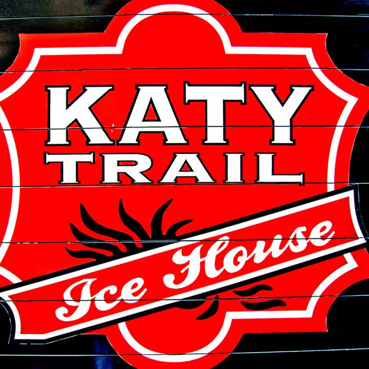 Katy Trail Ice House Coaster for wholesale by South Austin Gallery