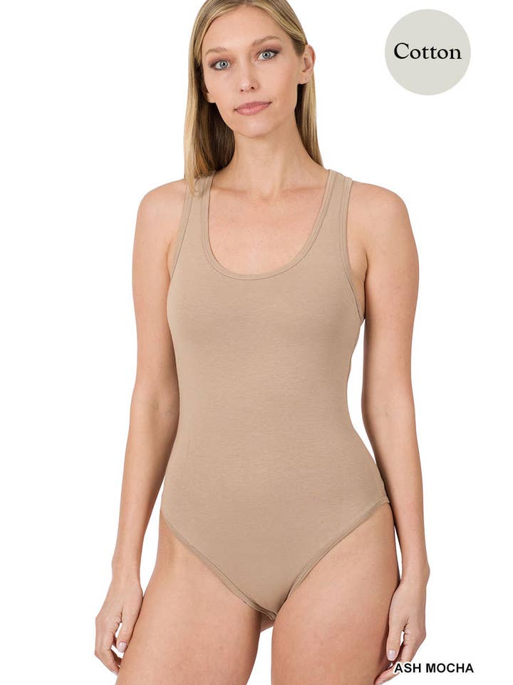 42POPS - Wholesale Bodysuit - Women's - `.Washed & Solid Cotton Bodysuit w/Snap Button closure3