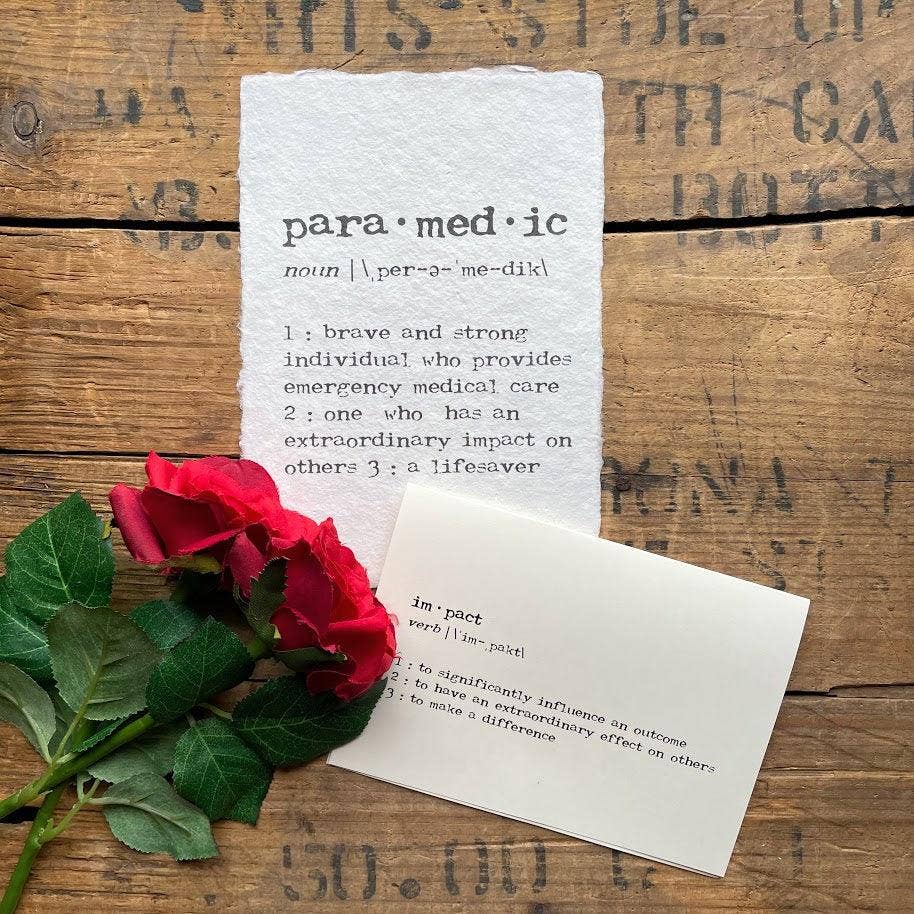 Alison Rose Vintage - Wholesale Everyday Greeting Card - impact definition greeting card in typewriter font2