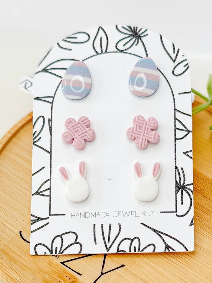 Easter Studs for wholesale by SuzyMe