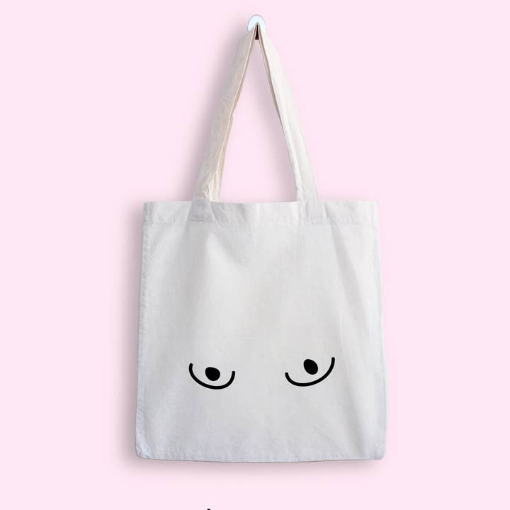 Risqué Gifts - Wholesale Tote Bag - Women's - Boob Tote Bag1