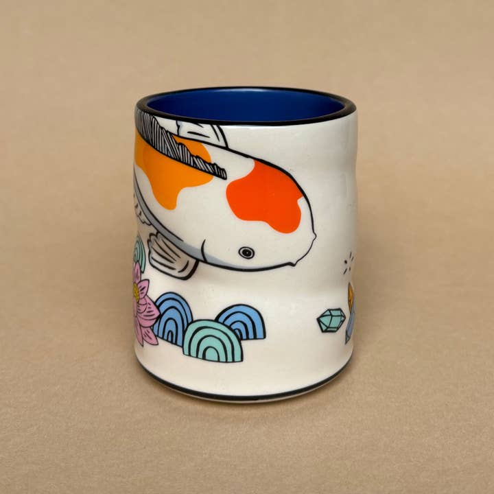 The Bowl Maker - Wholesale Coffee Mug - Lucky Koi Cup