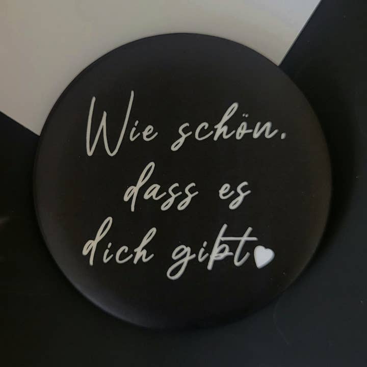 Large magnet "How wonderful that you exist" for wholesale by Farbrausch