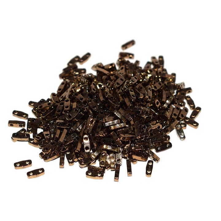 5 g Miyuki Quarter Tila Metallic dark bronze QTL-457 pour la vente par Fais-le toi-même