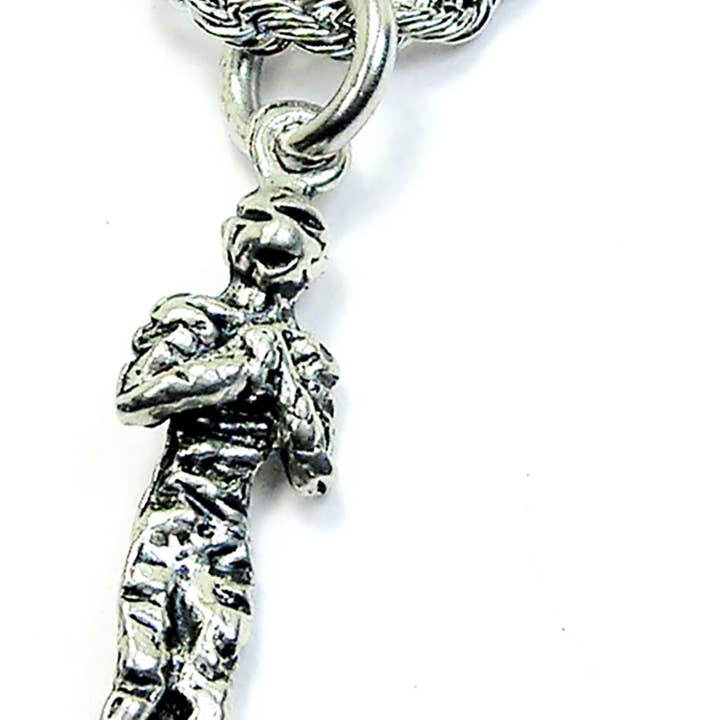 Collar con dije de momia egipcia, tumba momificada para venta al por mayor de Chubby Chico Charms