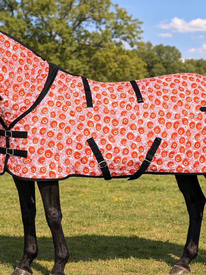 Daisy 8 Premium Mesh Fly Sheet w/ Removable Neck Cover for wholesale by Neon Spur LLC