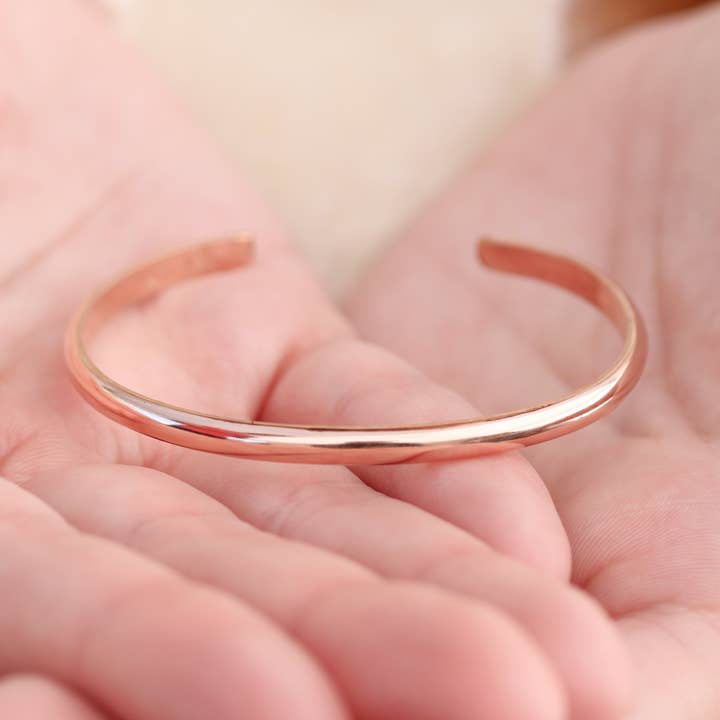 Lotus Stone Jewelry - Wholesale Cuff Bracelet - Wide Matte Gold Cuff Bracelet5