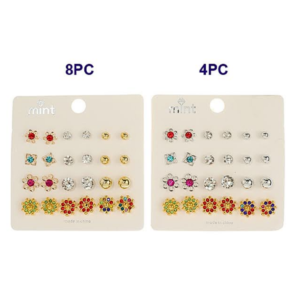 Atlas Fashion – Engroshandel Smykkesæt – 12 par sæt øreringe1