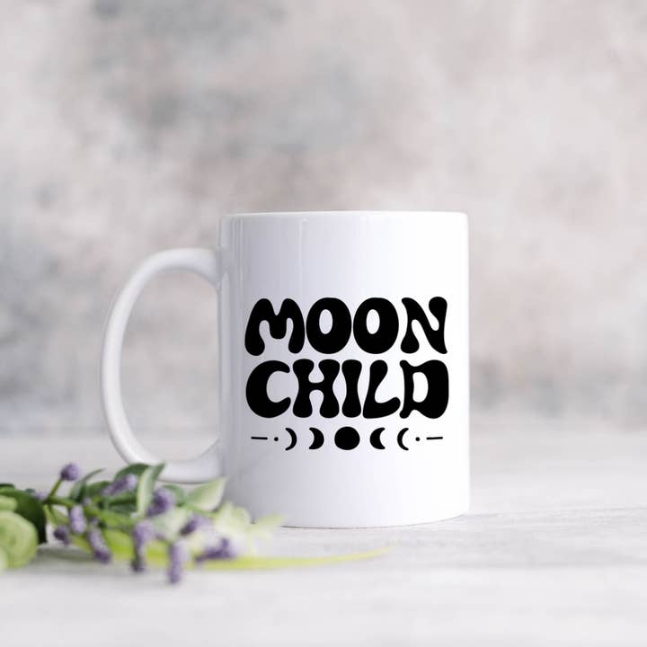 Moon Child Mug for wholesale by Bespell & Co.