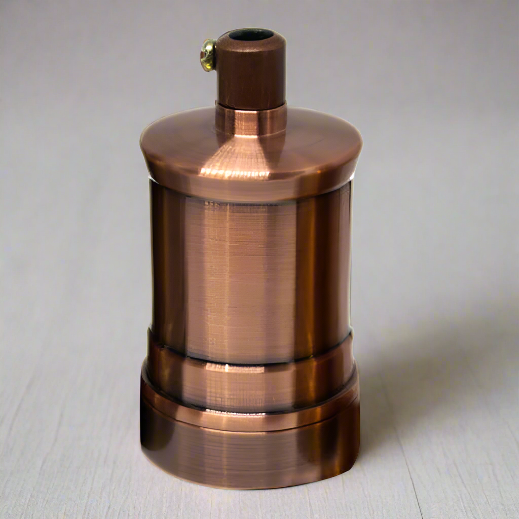 Ledsone - Wholesale Candle Holder - Copper E27 Vintage Industrial Lamp Light Bulb Holder Antique Retro Edison Light fitting~29590